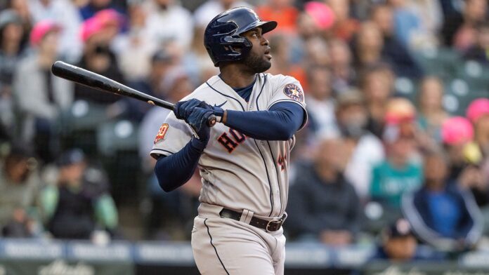 Astros' Yordan Alvarez destroys Rays' jumbotron with home run, and he's done it before