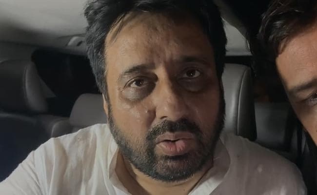 AAP MLA Amanatullah Khan Arrested By Probe Agency ED After Searches At His House