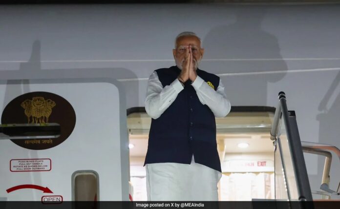 PM Modi Departs For India Wrapping Three-Day 