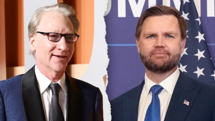 Bill Maher fires back at left-wing critics of his JD Vance interview