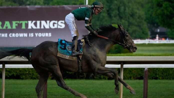 Golden Tempo, 2026 Kentucky Derby champion, captures the 158th Belmont Stakes