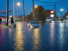 Tropical storm remnants drench Gulf states after tornadoes hit the Midwest