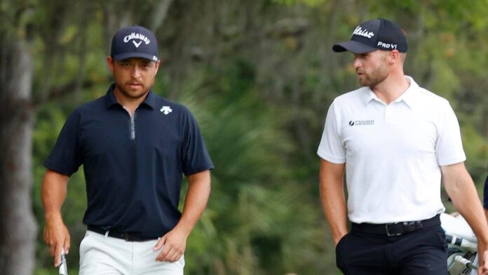 Xander Schauffele reacts to Wyndham Clark getting booed at US Open