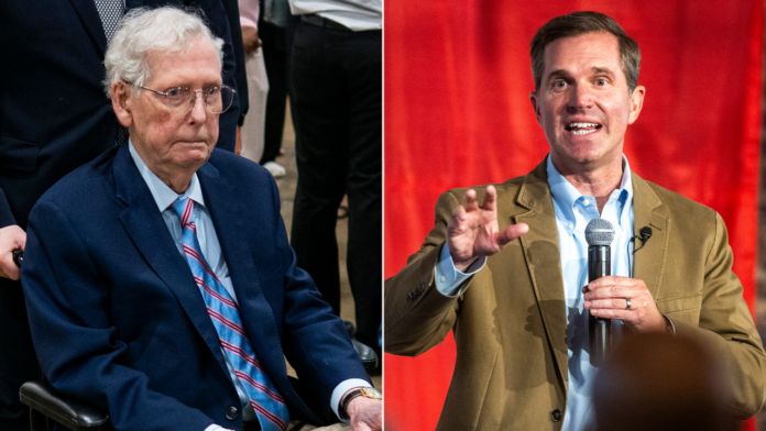 Gov Andy Beshear demands McConnell prove fitness to serve or resign