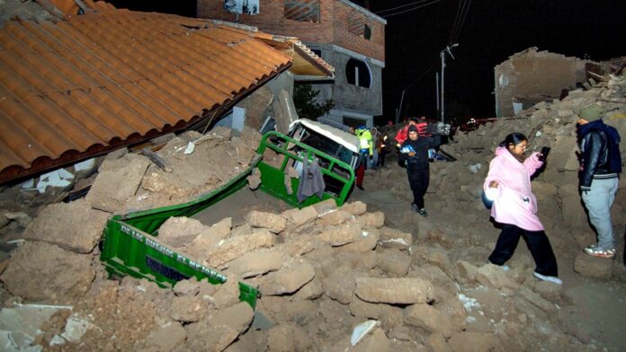 Peru earthquake kills at least 5, displaces 300 residents in Andes region