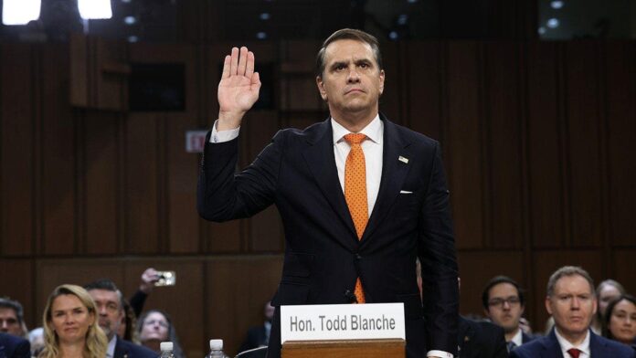 Todd Blanche faces Day 2 of Senate hearing with key votes in doubt