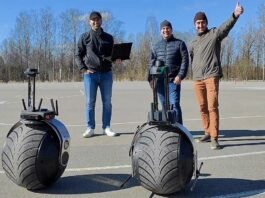 1Rollo one-wheeled AI security robot plans commercial launch in 2027 1Rollo one-wheeled AI security robot plans commercial launch in 2027