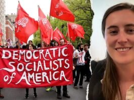 DSA leader struggles to defend calls to abolish police and prisons