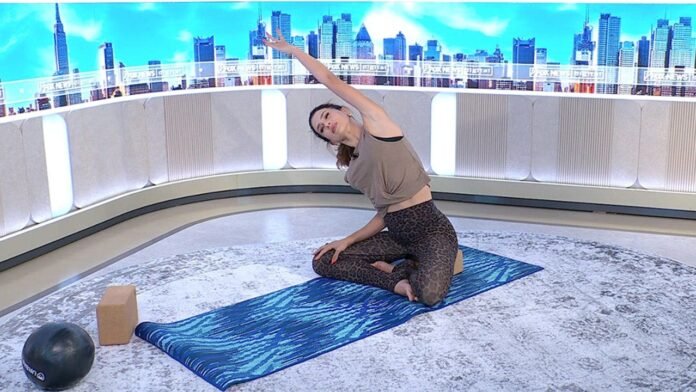 Hilaria Baldwin shares tips for building a consistent workout routine