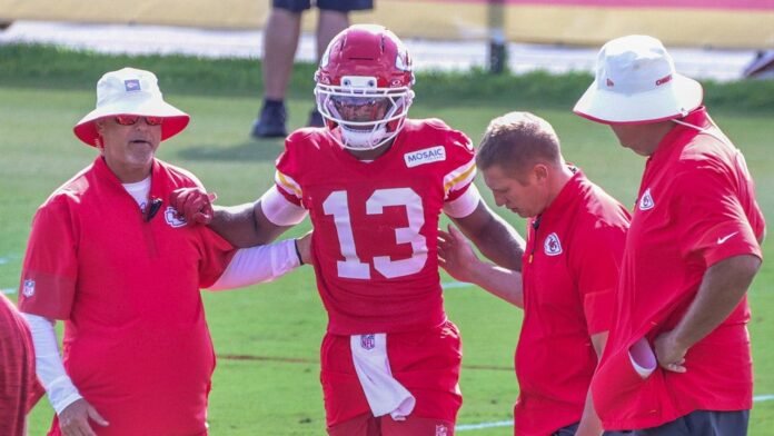 Kansas City Chiefs rookie Cyrus Allen suffers shin bruise at camp