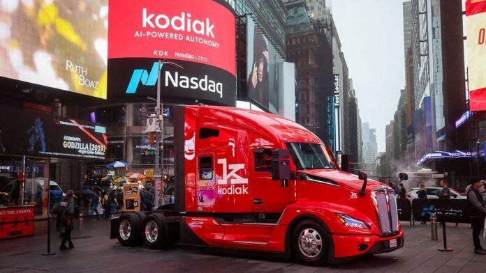 Kodiak driverless trucks set to hit public highways in Texas in 2027