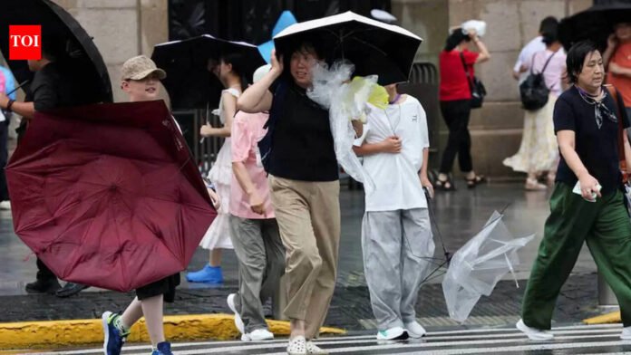 Typhoon Dolphin China: Over 1 million evacuated as Typhoon Dolphin hits eastern China; 1,400 Shanghai flights cancelled