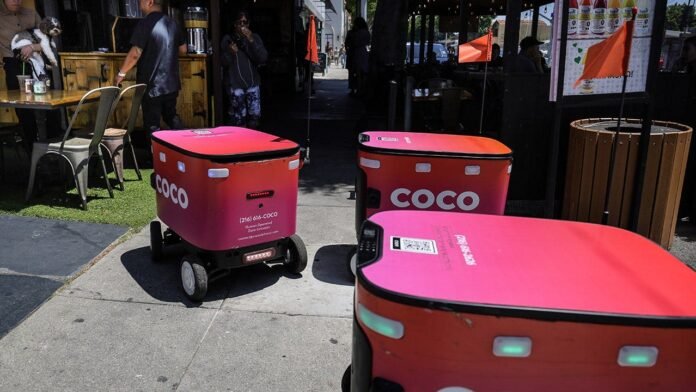 Coco Robotics sidewalk pileup in Chicago raises wheelchair access fears