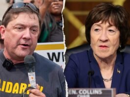 Dem rival silent after Susan Collins office targeted with vulgar graffiti