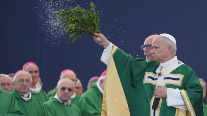 Pope Leo XIV visits Lourdes and meets with miracle cure recipients