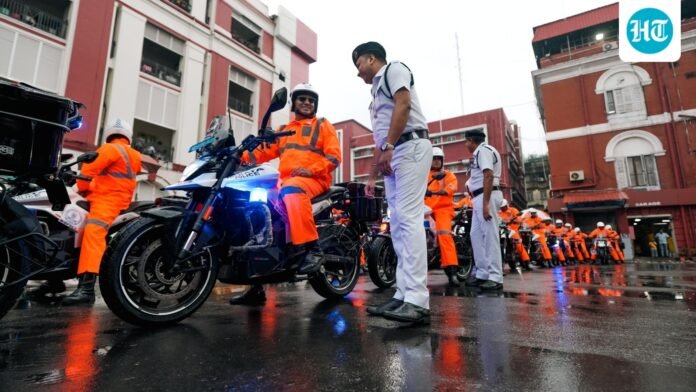 Ultraviolette hands over 183 X-47 Skyforce motorcycles to Kolkata police