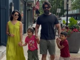 Yash holidays with Radhika Pandit and kids, leaving behind Toxic's box-office disappointment. See pics