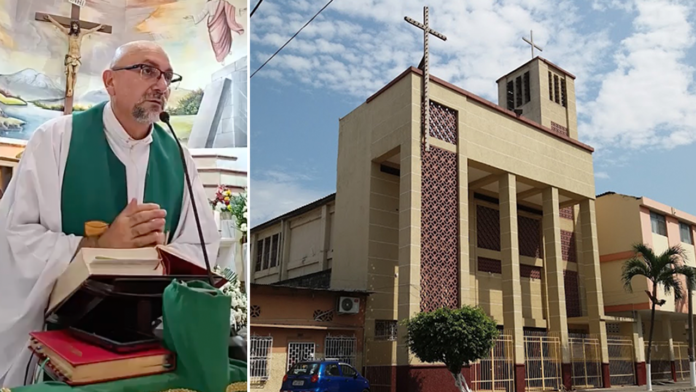 Ecuadorian priest killed by falling crucifix during livestreamed Mass