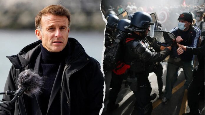France student protests expose Macron's debt crisis and school failures