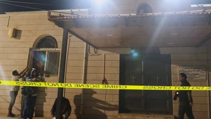 Jordan church attack in Karak kills 9 at a Greek Orthodox funeral
