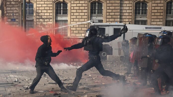Macron-says-France-protest-concerns-are-being-exploited-politically.jpg Macron says France protest concerns are being exploited politically