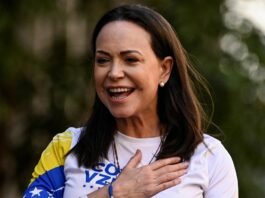 Venezuela opposition leader Machado returns home as Trump weighs in
