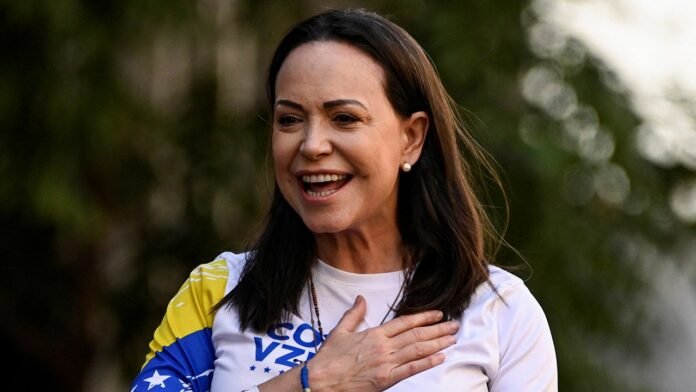 Venezuela opposition leader Machado returns home as Trump weighs in